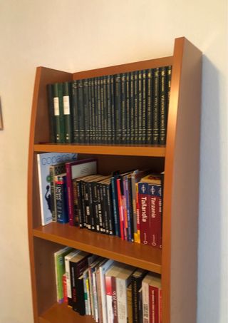 Estantería color madera