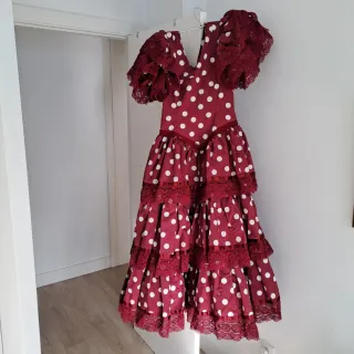 Disfraz Flamenca Lunares Talla Única