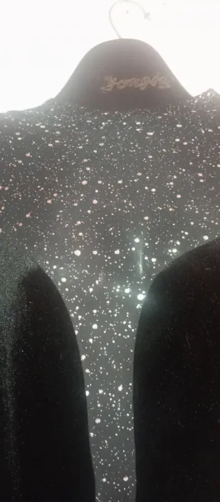 Mono fiesta terciopelo lentejuelas XL