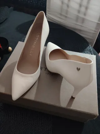 Zapatos de tacón Martinelli blancos
