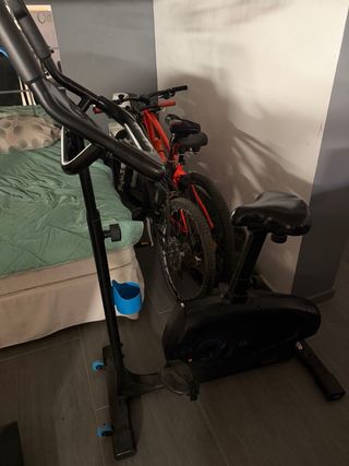 Bicicleta Estática Negra