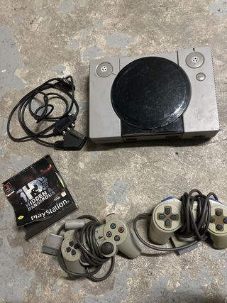 Consola PlayStation 1 + Juego + Mandos