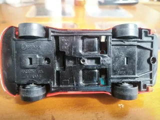 Porsche 924 BURAGO Escala 1/24 Rojo