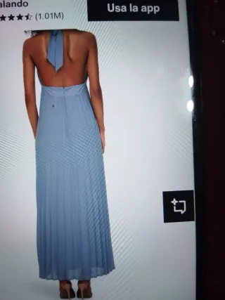 Abito lungo Only celeste