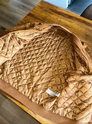 Cazadora ASOS piel camello