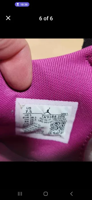 Zapatillas Jordan nuevas sin caja