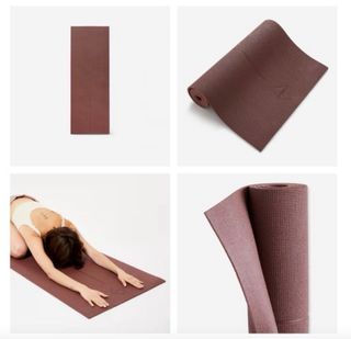 Esterilla de Yoga Rosa