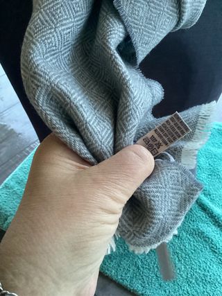 Sciarpa Malo lana unisex nuova 180x35