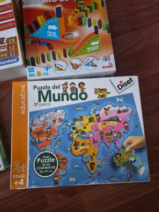 Lote de 6 Juegos Educativos Infantiles