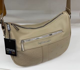 Borsa tracolla Coveri World beige nuova