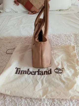 Bolso Timberland Piel Beige/Marrón