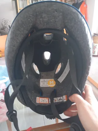 Casco infantil azul para niños