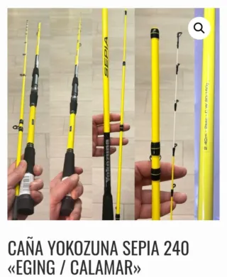 Caña Yokozuna Sepia 240 Eging Calamar