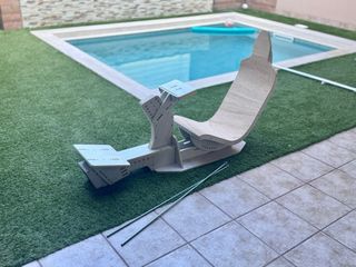 Silla pequeña para Volante Madera Consola