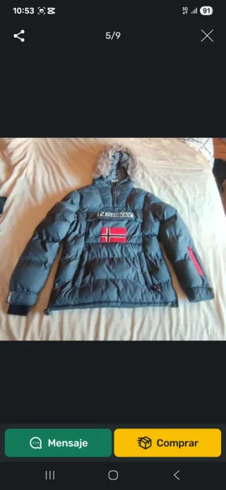 Chaqueta Geographical Norway Azul