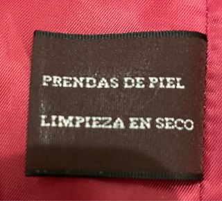 Cazadora Piel Salvador Bachiller Roja