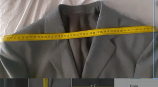 Traje de Chaqueta Hombre Gris Talla 42/44