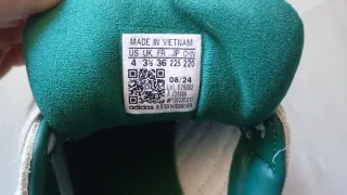 Zapatillas Adidas Samba Beige/Verde