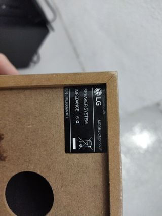 Minicadena música LG