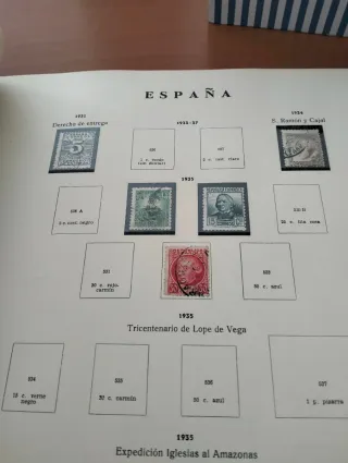 Colección Sellos España 1907-1965,