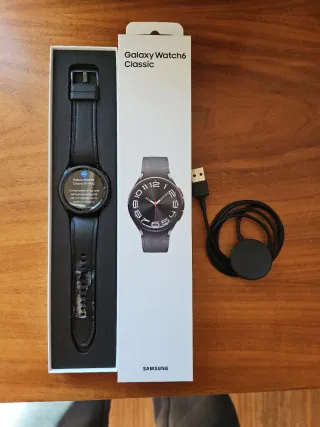Samsung Galaxy Watch6 Classic Negro
