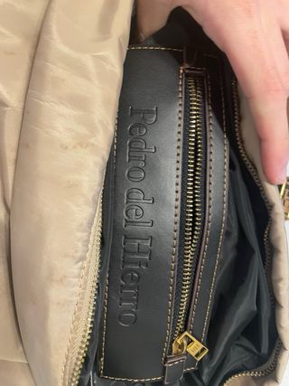 Bolso Pedro del Hierro Beige Amplio