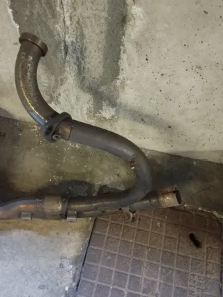 Collettore originale Transalp 650