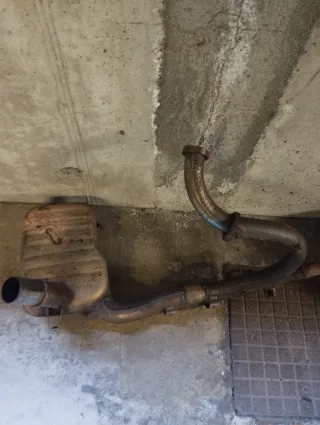 Collettore originale Transalp 650