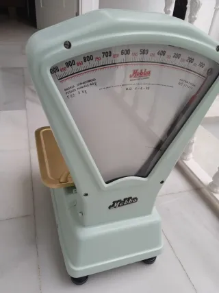 Balanza bascula antigua ultramarinos