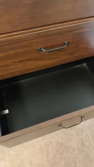 Cómoda 4 cajones madera marrón IKEA