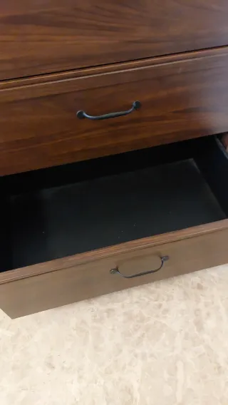 Cómoda 4 cajones madera marrón IKEA