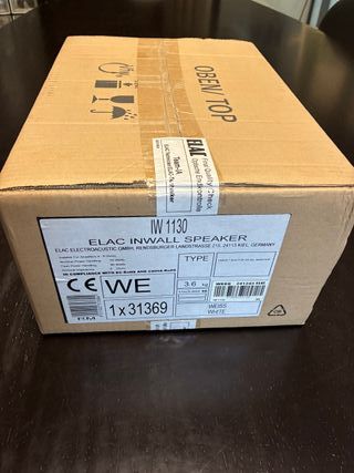 Altavoces Empotrados ELAC IW 1130 Blanco
