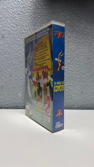 VHS Lo Mejor de Coyote Looney Tunes