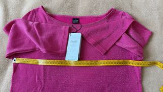 Oscalito Maglia Fucsia Glitter