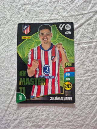 Cromo Panini NM/11 Julián Álvarez