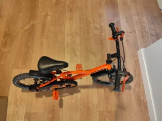 Bicicleta infantil 16 naranja