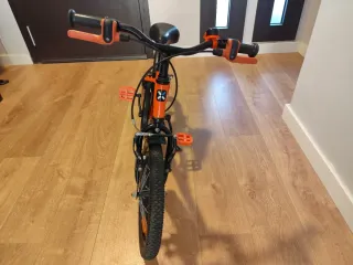 Bicicleta infantil 16 naranja