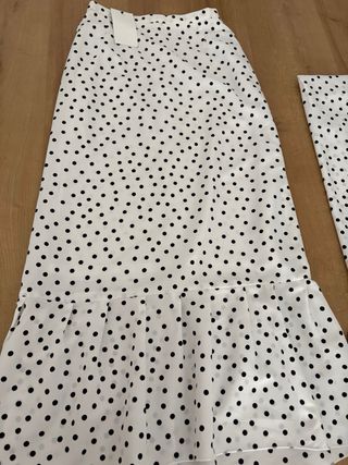 Conjunto Top y Falda Lunares Barey