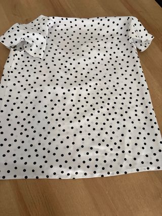 Conjunto Top y Falda Lunares Barey