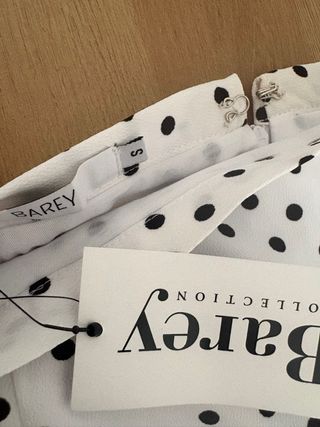 Conjunto Top y Falda Lunares Barey