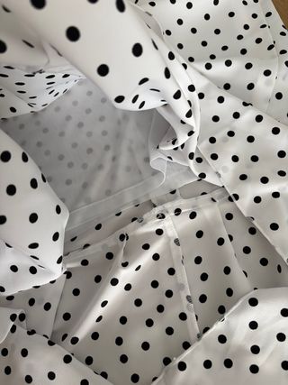 Conjunto Top y Falda Lunares Barey