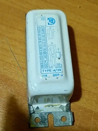 REATTORE PER LAMPADE AL NEON TYPE N/39 USATO