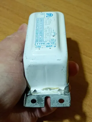 REATTORE PER LAMPADE AL NEON TYPE N/39 USATO