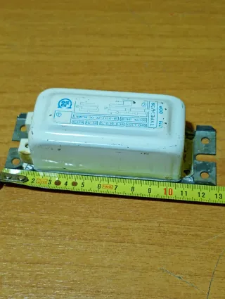 REATTORE PER LAMPADE AL NEON TYPE N/39 USATO