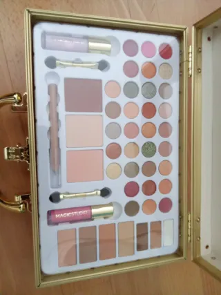 MAGICSTUDIO Nude Maletín Maquillaje Beige