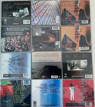 9 CDs Reincidentes + Regalo VHS
