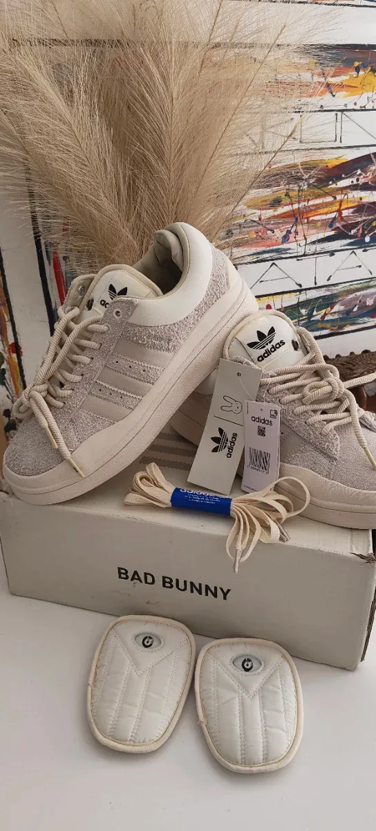 adidas gazelle silver green womens adidas Campus Light Bad Bunny Cream  GlobalSneakers