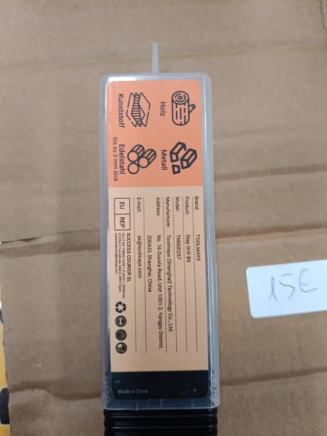 Broca Cónica Escalonada Ø4-32mm 15 Pasos TiAlN