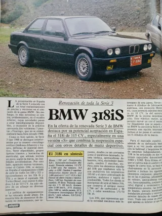 Revista automovilismo Autopista num 1478 Nov 1987