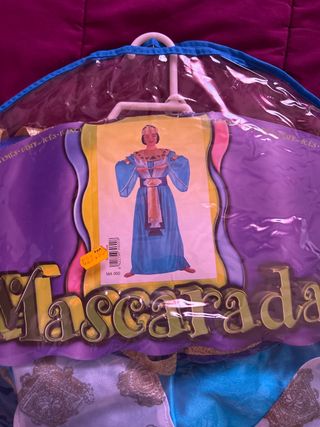 Disfraz Mascarada Talla Única Adulto